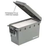 Sheffield 12628  Water Resistant Plastic Field Box (Ammo Can) - Gray Image 1