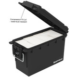 Sheffield 12629  Water Resistant Plastic Field Box (Ammo Can) - Black Image 1
