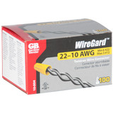GB Gardner Bender 10-004  WireGard High Performance Twist-on Wire Connectors - Yellow 18-10 AWG - 100 per Box (GB-4) Image 1
