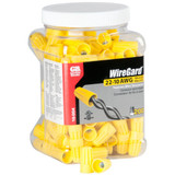 GB Gardner Bender 16-004  WireGard High Performance Twist-on Wire Connectors - Yellow 18-10 AWG - 200 per Jar (GB-4) Image 1
