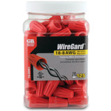 GB Gardner Bender 16-006  WireGard High Performance Twist-on Wire Connectors - Red 18-10 AWG - 125 per Jar (GB-6) Image 1