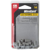GB Gardner Bender 19-001  WireGard High Performance Twist-on Wire Connectors - Grey 22-16 AWG - 14 per Package (GB-1) Image 1