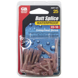 GB Gardner Bender AMT-121  GB Xtreme Red #22-#16 Butt Splice Connectors with Heat Shrink - 25 per Package Image 1