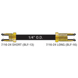 AGS Company PA-430  1/4" x 30" Poly-Armour PVF Coated Steel Brake Line for Domestic Vehicles- SAE Inverted Flare Brakeline Image 1