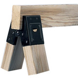 Fulton D400  Steel Light Duty Sawhorse Brackets - upto 300 lbs (400SHB) - 1 Pair per Package Image 1