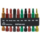 Exchange-A-Blade 75001  Stay Sharp 10-Piece Assorted 2" Industrial Screwdriver Bit Clip Image 1