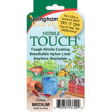 Bellingham NT3700AC  Nitrile Touch Garden Glove With Nylon Liner (Assorted Colors) - Medium Image 1