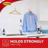 3M 17019-ES  Command White Clothes Hanger Large Image 1