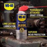 WD-40 30001  Specialist Silicone Lubricant Spray with Smart Straw - 11 oz can (300012) Image 1