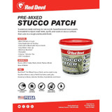 Red Devil 0450  Pre-Mixed Stucco Patch 1 Quart Tub Image 1