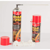 Red Devil 0909  Foam & Fill Large Gaps & Cracks Expanding Polyurethane Sealant 12 Oz. (340 g) Aerosol Can Champagne Image 1