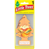 Little Trees U1P17344  Car Air Freshener Peach Ginger Spritz Scent - Single Tree per Package Image 1