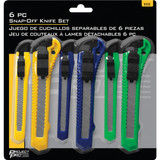 Performance Tool 1111  6-Piece Snap-Off Knife Set Image 1