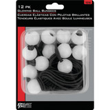 Performance Tool 1516  12 Pack Glowing Ball Bungees Image 1 Performance Tool 1516  12 Pack Glowing Ball Bungees Image 1
