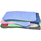 Buffalo 65108  Microfiber Cleaning Cloths Assorted Sizes and Colors - 1 lb Bag Image 1