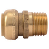 SharkBite U140LFA  1" Push-to-Connect x 1" MNPT Brass Male Adapter Image 1