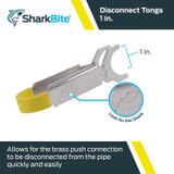 SharkBite U715  1" Disconnect Tongs for PEX Image 1