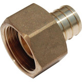 SharkBite UC530LFA  3/4" Barb x 3/4" NPSM Brass Swivel Adapter for PEX Image 1