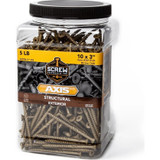 Screw Products 30119-29  AXIS #10 x 3" (T20-Drive) ZYTEC XT General Exterior Structural Screws -  5-lb Jar Image 1