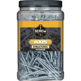 Screw Products 30117-03  AXIS #9 x 3" (T20-Drive) ZYTEC + General Interior Structural Wood Screws - 5-lb Jar (approx. 390) Image 1