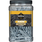 Screw Products 30302-03  AXIS #9 x 2-1/2" (T20-Drive) ZYTEC + General Interior Structural Wood Screws - 2500 per Pail Image 1