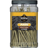 Screw Products 30357-29  AXIS #10 x 5" (T20-Drive) ZYTEC XT General Exterior Structural Wood Screws -  1-lb Jar (approx. 36) Image 1