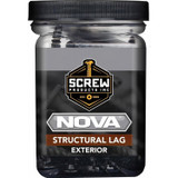 Screw Products 30508  NOVA #14 x 1" (T30-Drive) ZYTEC GX Exterior Structural Lag Screws - 50 per Jar Image 1