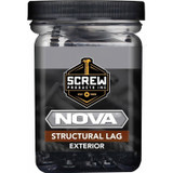 Screw Products 30512  NOVA #14 x 1-1/2" (T30-Drive) ZYTEC GX Exterior Structural Lag Screws - 50 per Jar Image 1