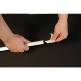 Phifer 3021665  5/16" White Screen Frame Plastic Corners - 4 per Package Image 1