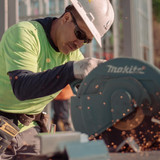 Edge Eyewear TSMAP218  Dakura Safety Glasses Black Frames with Polarized Aqua Precision Blue Lens Image 1