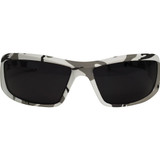 Edge Eyewear  XB116-AC  Brazeau Safety Glasses Arctic Camo Frame with Non-Polarized Smoke Lens Image 1