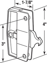 Prime-Line A-165  Screen Door Latch and Pull with Security Lock, for New Columbia Image 1