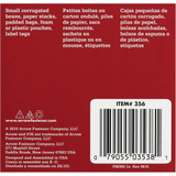 Arrow Fastener 356 3/8" Leg Flat Crown Staples for P35 Plier Type Stapler 5040 per Package Image 1