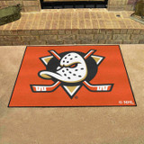 Fanmats 10624  Anaheim Ducks 33.75" x 42.5" All-Star Series Mat Accent Rug Image 1