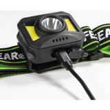 LifeGear 41-3919  Adventure 300 Lumen USB-C Rechargeable LED Headlamp Image 1