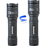 DieHard 41-6121  Twist Focus 600 Lumen 6AAA LED Flashlight Image 1
