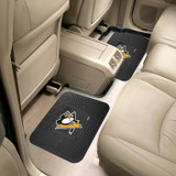 Fanmats 12401  Pittsburgh Penguins 14" x 17" Back Seat Car Utility Mats - 2 Piece Set Image 1
