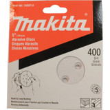 Makita 742527-A  5" Round Abrasive Disc, Hook & Loop, 400 Grit, 5 per package Image 1