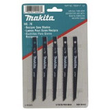 Makita 792541-7  4-3/4" x 9-TPI General Purpose Wood Cutting Cordless Reciprocating Saw Blades (no. 78) 5 per Package Image 1