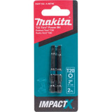 Makita A-96746  ImpactX T20 Torx 2 inch Power Bit, 2 per package Image 1