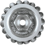 Makita A-98457  2-3/4" Knot Wire Cup Brush, Stainless, M10 x 1.25 Image 1