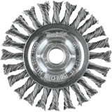 Makita A-98669  4" Knot Twist Wire Wheel, 5/8"-11 Image 1