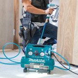 Makita MAC100Q  Quiet Series 1/2 HP, 1 Gallon Compact, Oil-Free, Electric Air Compressor Image 1
