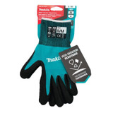 Makita T-04117  FitKnit Cut Level 1 Nitrile Coated Dipped Gloves (Small/Medium) Image 1
