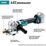 Makita XCS06T1  18V LXT Lithium-Ion Brushless Cordless Steel Rod Flush-Cutter Kit (5.0Ah) Image 1