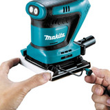 Makita XOB02Z  18V LXT Lithium-Ion Cordless 1/4 Sheet Finishing Sander, Tool Only Image 1