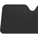 Auto Expressions 805980  Auto Shade Universal Matte Black Accordion Sun Shade Image 1