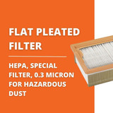 Fein 3-13-45-060-01-0  Flat-fold Filter Hepa (31345060010) Image 1