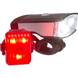 Bell 7133308  Lumina 900 USB Rechargable Bicycle Light Set Image 1