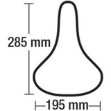 Bell  Gel-Foam Hybrid Bike Seat Pad Image 1